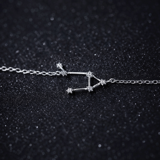 LIBRA STERLING SILVER ZODIAC BRACELET