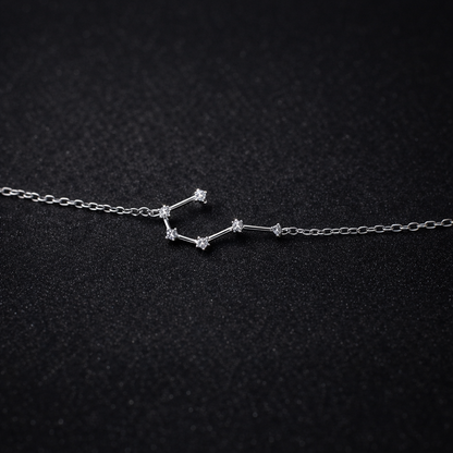 CANCER STERLING SILVER ZODIAC BRACELET