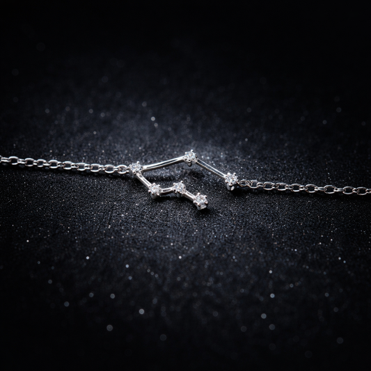 GEMINI STERLING SILVER ZODIAC BRACELET