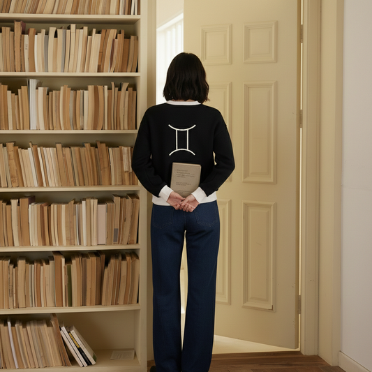 GEMINI UNISEX KNITTED SWEATER