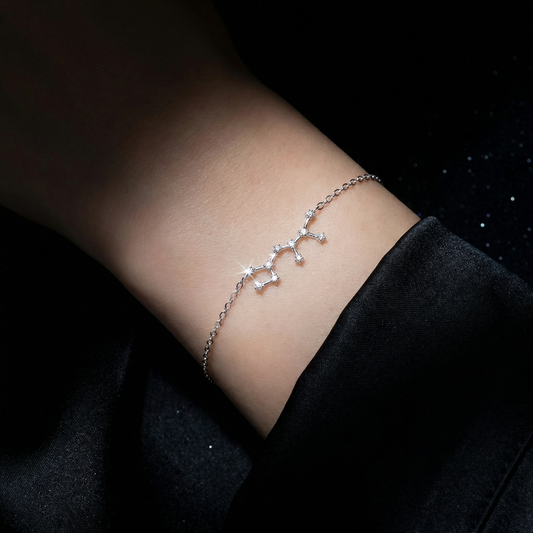 SAGITTARIUS STERLING SILVER ZODIAC BRACELET