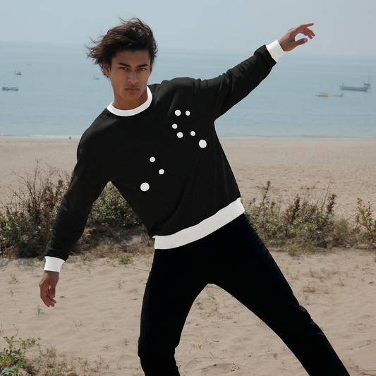 LE0 UNISEX KNITTED SWEATER